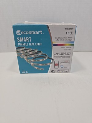 New Ecosmart Smart RGB and Tunable White Tape Light 32 Ft Hubspace 1005 864 326 