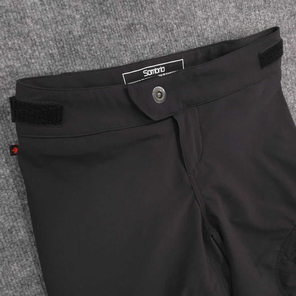 Sombrio Groms 短裤青少年 8 黑色性能户外山地自行车骑行 — 第 2/4 张图片