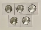 Lot of 5 - 1 Oz Silver Round - Buffalo - .999 Fine Silver 💸💸💸