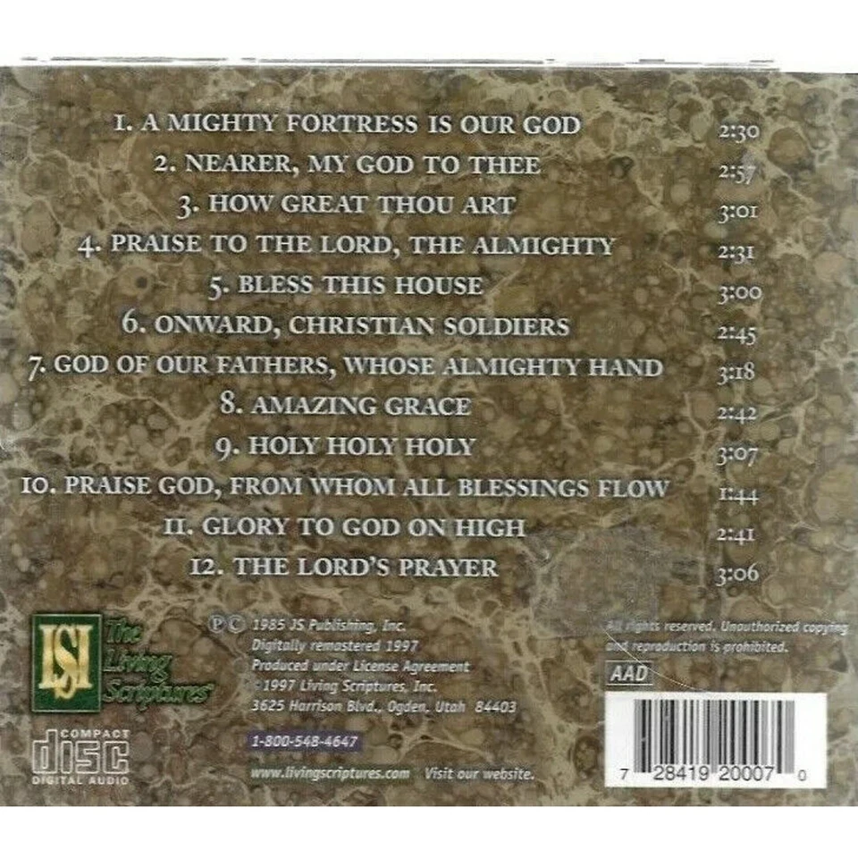 A Mighty Fortress Volume 2 by Mormon Hymn Classics (CD, 1997) - Image 2 of 2