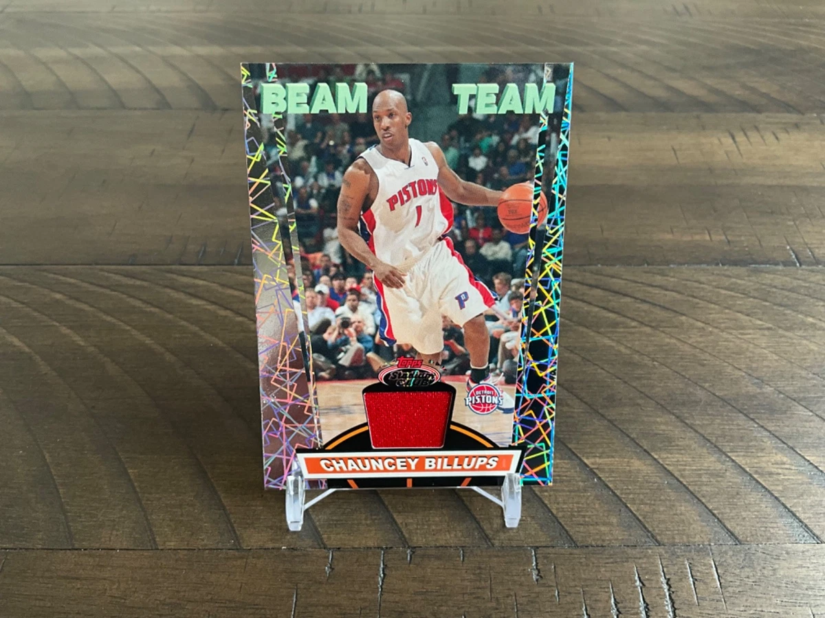 Topps Chauncey Billups Basketball Sports Trading Cards 