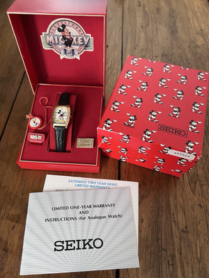 SEIKO DISNEY 60TH ANNIVERSARY MICKEY MOUSE WATCH Disney Commemorative  main image 3