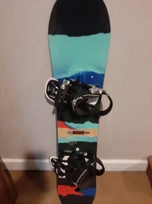 2016 Burton Process Smalls 130cm with Burton freestyle Medium Bindings