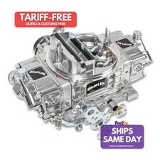 Quick Fuel BR-67255, One Silver 650Cfm Carburetor - Brawler Hr-Series Performanc