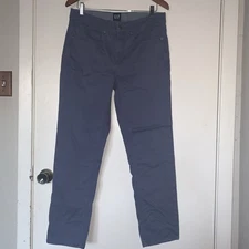 Men’s Gap Super Soft Stretch Twill Slim Fit Pants Blue Size 32x30