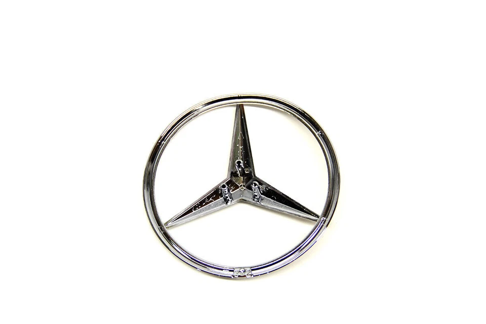 MERCEDES-BENZ W212 E-CLASS EMBLEMA TAMPA DO PORTA-MALAS STAR E350 E500 E550 E63 AMG GENUÍNO - Imagem 2 de 3