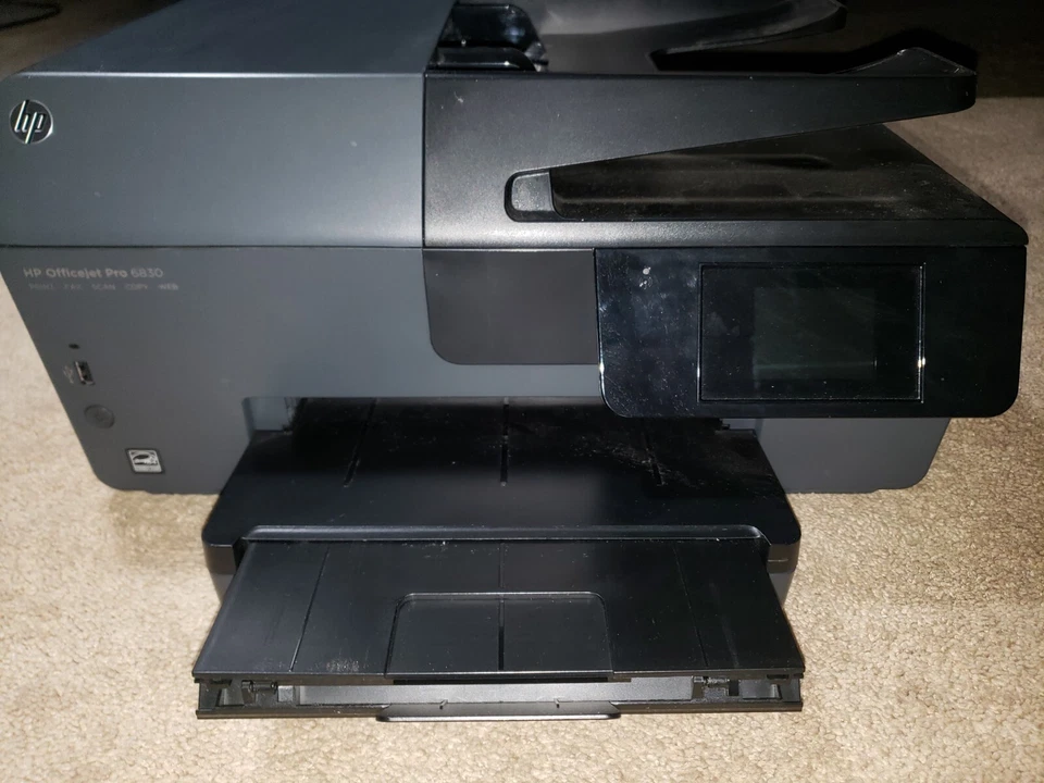 HP OfficeJet Pro 6830 Wireless All-in-One Photo Printer in "Great Condition" - Image 4 of 4