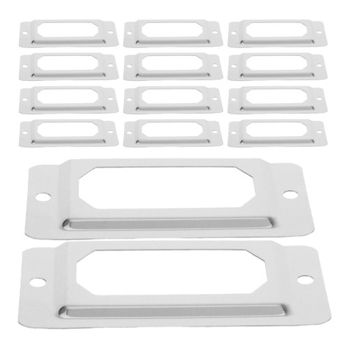 50 Pcs Library Book Label Holder Cards Catalog Drawer Cabinet Tag