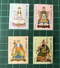 Taiwan Stamp-2025 S759 -folk beliefs(2)-Fude Zhengshen, Guandijun, Jade Emperor,