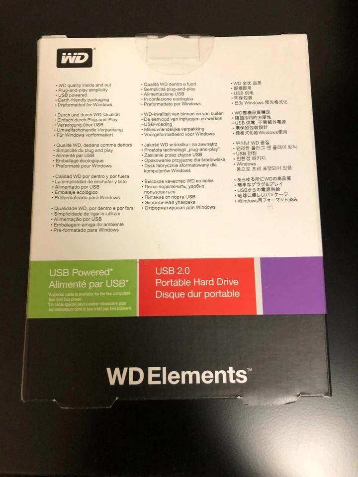 Western Digital Elements 320 GB,External,7200 RPM (WDBAAR3200ABK) Hard Drive - Image 4 of 4