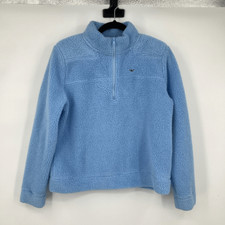 Ladies Vineyard Vines Teddy pullover small Light blue