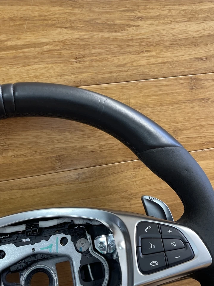 OEM 2015-2018 Mercedes C63 C43 AMG volante gamuza cambios A2054602703 Foto 4 de 4