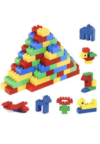 LARGE KIDS BUILDING BLOCK 177 Pieces, Toys For Kids, Bulk Block Set - Picture 1 of 7