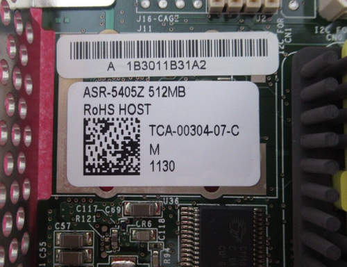 Adaptec ASR-5405Z 4-Port SAS/SATA 512mb FH RAID Controller Card PCA-00305-01 - Picture 9 of 10