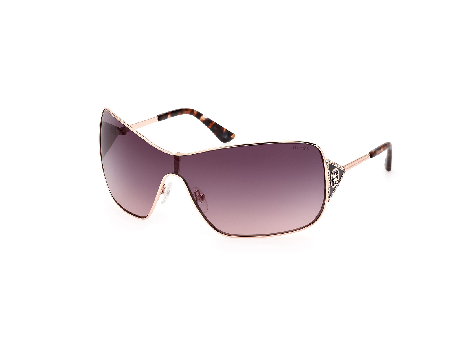 Guess Sunglasses GU7876  28B Gold smoke Woman