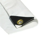 5 x 7 White Color 12 Mil Heavy Duty Tarp w/ UV Protection a YOYZA Exclusive