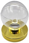 CSP Gold Base Baseball Holder Protective Display Case For Balls - Gold Pedestal