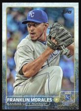 2015 Topps Update Franklin Morales #US217 Rainbow Foil Kansas City Royals