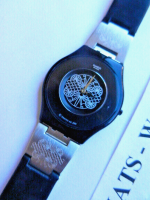 SWATCH+SKIN CLASSIC+SFB133G EVERBLACK+2004+NEU/NEW