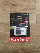 SanDisk Extreme 256gb micro SDXC SD Adapter For Android Windows GENUINE NEW