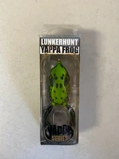 LunkerHunt 2.25" Yappa Frog YPAF01 Green Tea 1/2 Oz Jitterbug Bass Fishing Lure 