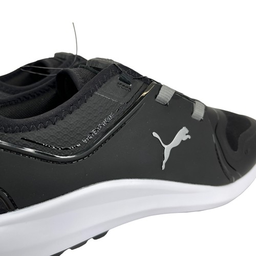 PUMA Men's Ignite Fasten8 Disc Golf Shoe, Quiet Shade-Black Size 8 - New Defect - Picture 7 of 12