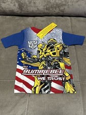 Transformers Bumble Bee Pajamas 3 Piece Set New