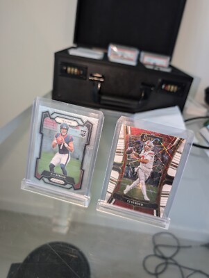 CJ Stroud RC LOT. Prizm & select Draft Picks. Good Condition. Investment Lot