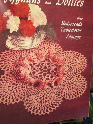 Afghans & Doilies Crochet Book #127 Bedspreads/Tablecloths/Edgings-Craft Books - Picture 2 of 12
