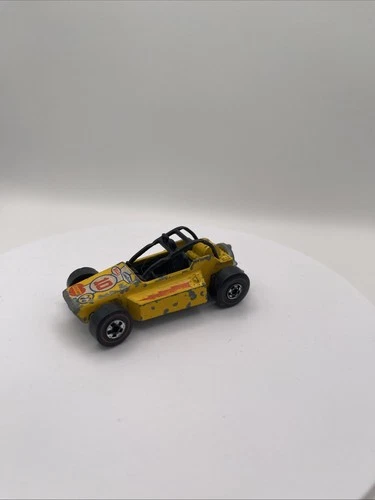 Vintage Hot Wheels Redline 1975 Yellow Rock Buster Hong Kong