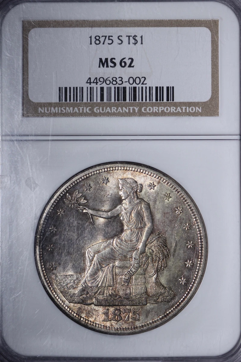 1875 Year US Trade Dollars (1873-1885) for sale | eBay