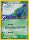 POKEMON TCG Wooper (Delta Species) 71/101 EX Dragon Frontiers Reverse Holo Commo