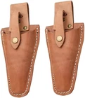 Leather Sheath for Scissors, 2Pcs Leather Sheath Tool Holsters,Garden Pruner She