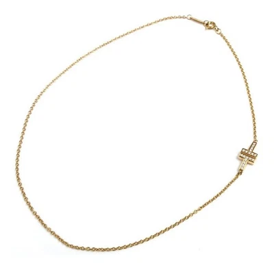 Tiffany & Co. Tiffany T zwei Diamanten 18K Roségold Armband doppelt... - Bild 1 von 4