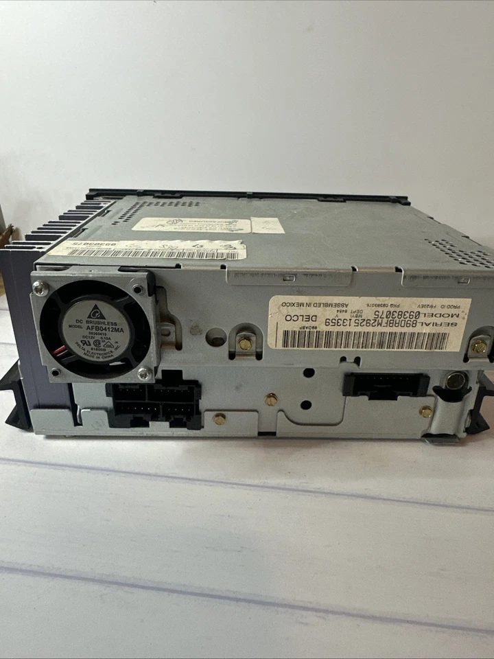 Rádio carro 95-02 Chevy GM Delco S10 - CD player 3,5 mm - Imagem 2 de 2