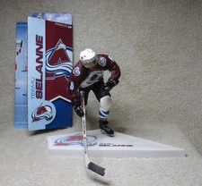 TEEMU SELANNE 2003 McFarlane NHL Hockey Series 6 Figure & Accessories AVALANCHE