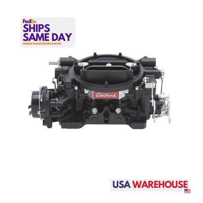 Edelbrock 14063, One Black 600Cfm Carb W/Electric Choke - Black Performance Part - Bild 1 von 12
