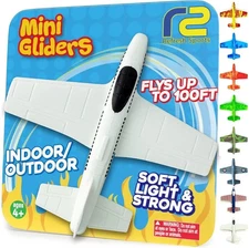 Airplane Toy Foam Glider – Kids Airplane Toy for Toddlers & Boys & Girls