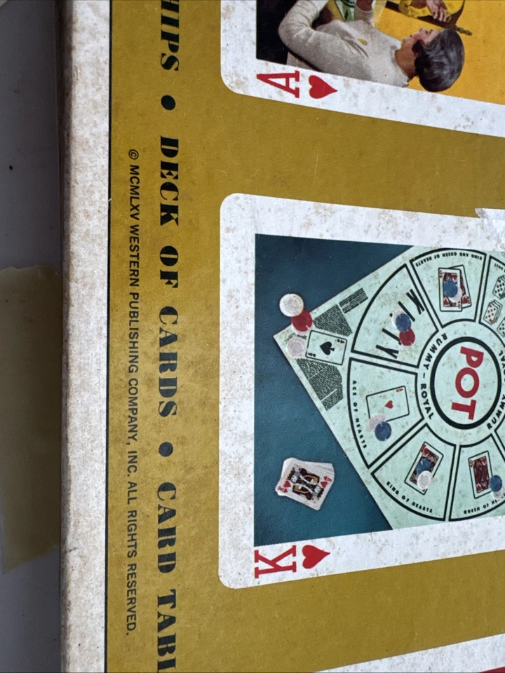 Rummy Royal Board Game ~ Whitman #4804 ~ 100% Complete ~ 1965 ~ Great Condition - Image 2 of 4