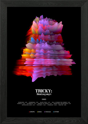 Tricky - Maxinquaye (1995) - 3D Framed Wall Art Poster Canvas Print Picture