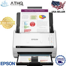 Epson DS-770 II Color Duplex Document Scanner High-Speed 2-Sided USB 3.0