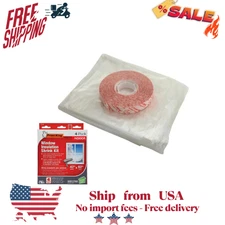 4PACK Interior Indoor Window E/O Insulation Kit for Four Windows Easy install