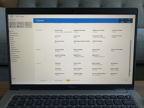 Dell Precision 3470 Laptop 1250P CPU 16G DDR5 256GB SSD Win11 14” FHD Warranty! - Afbeelding 9 van 21