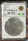 2025 (P) Eagle S$1 Eagle Privy Early Releases MS 70 signed by Mark Salzberg NGC