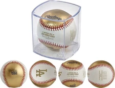 Rawlings 2024 World Series Gold Champions Los Angeles Dodgers Baseball in Cube
