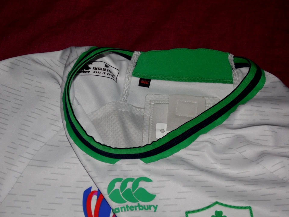 Maillot De Rugby De Match De L'Irlande RWC 2023 Taille M - Photo 3/4