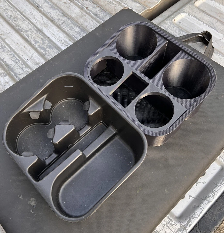 Cup Holder Upgrade 2003-2007 Silverado Tahoe Suburban Yukon Sierra GMT800 - Image 4 of 4