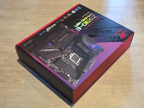 Asus ROG Strix Z590-E Gaming Motherboard BOX PACKAGING MANUALS ACCESSORIES ONLY - Picture 6 of 18