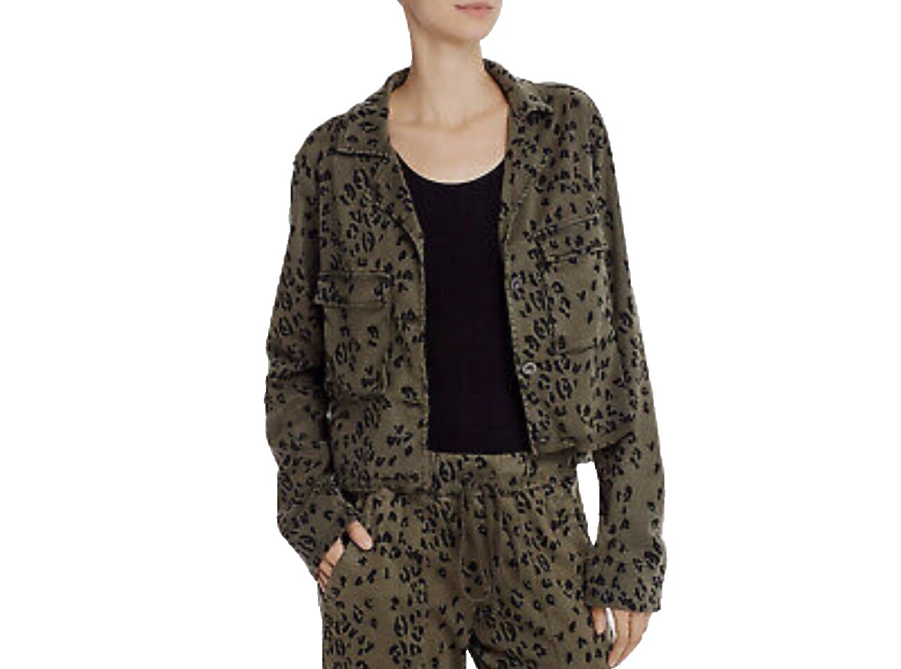 Abrigos, chaquetas y chalecos para mujer Anthropologie con estampado animal