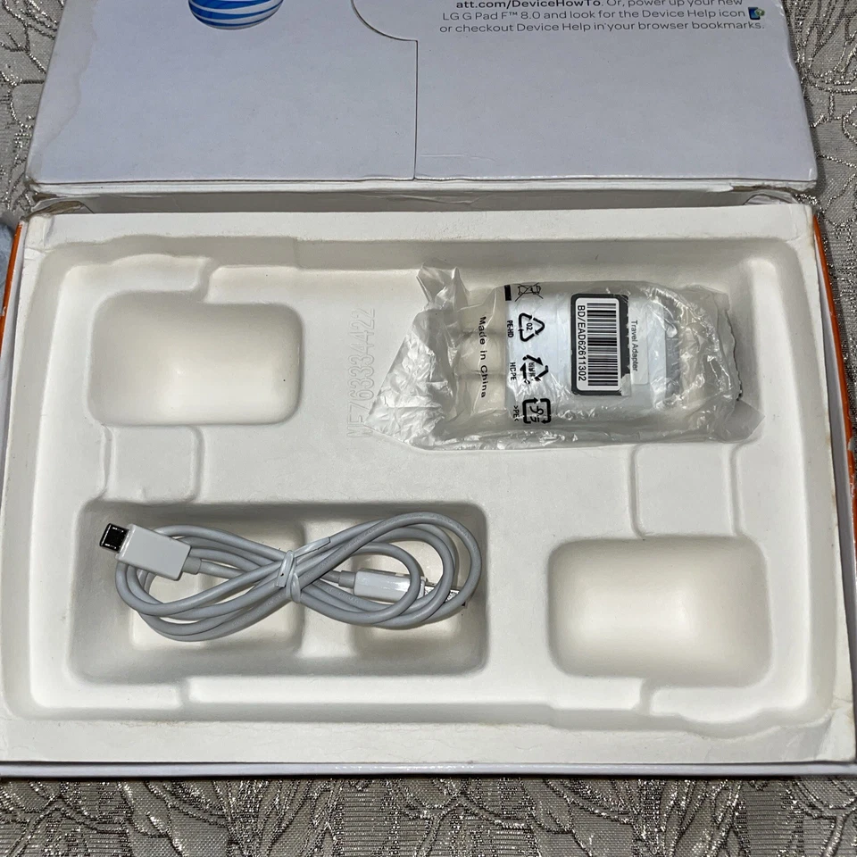 LG G Pad 16GB WiFi LTE (AT&T), 8in Android Tablet - Silver with Stylus NEW! - Image 4 of 4